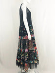 Johnny Was Embroidered Maxi Dress Size Xs