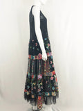Johnny Was Embroidered Maxi Dress Size Xs