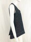 Derek Lam 10 Crosby Denim Top Size 8