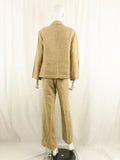 Chanel Linen Pant Suit Size M-L