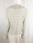 St. John Couture Fringe Trim Jacket Size 8