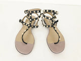 Valentino Rockstud Gladiator Sandal Size 36 It (6 Us)