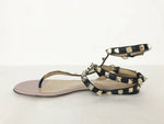 Valentino Rockstud Gladiator Sandal Size 36 It (6 Us)