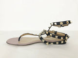 Valentino Rockstud Gladiator Sandal Size 36 It (6 Us)
