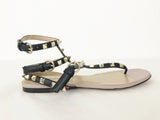 Valentino Rockstud Gladiator Sandal Size 36 It (6 Us)
