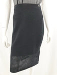 St. John Skirt With Cutout Hem Size M