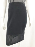 St. John Skirt With Cutout Hem Size M
