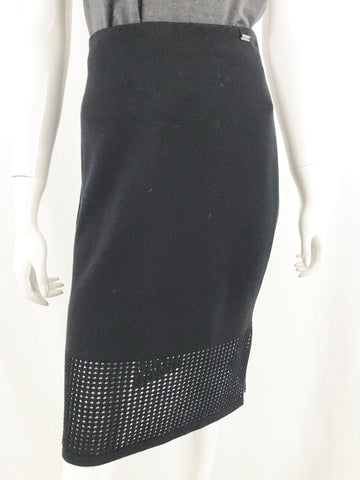St. John Skirt With Cutout Hem Size M