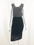 St. John Skirt With Cutout Hem Size M