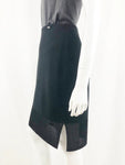 St. John Skirt With Cutout Hem Size M