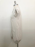 Brunello Cucinelli Cotton Monili Trim Top Size S
