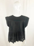 Isabel Marant Bead Trim Top Size 36 Fr (S / 4 Us)