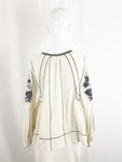 Embroidered Top Size 4