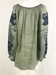 Vita Kin Linen Top Size M