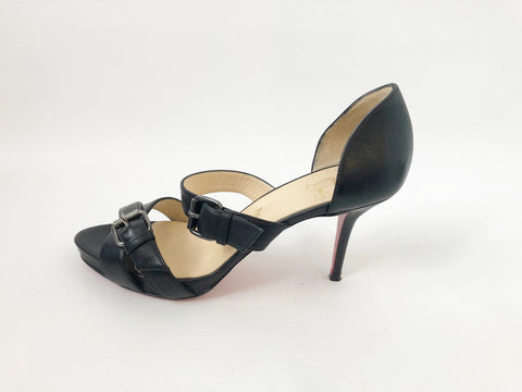 Christian Louboutin Strappy Sandal Size 38.5 It (8.5 Us)