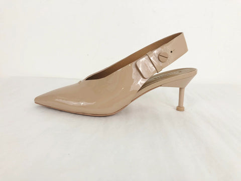 Mercedes Castillo Patent Leather Slingback Size 8.5