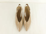 Mercedes Castillo Patent Leather Slingback Size 8.5