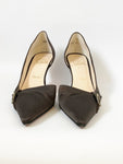 Christian Louboutin Satin D'Orsay Pumps Size 41 It (11 Us)