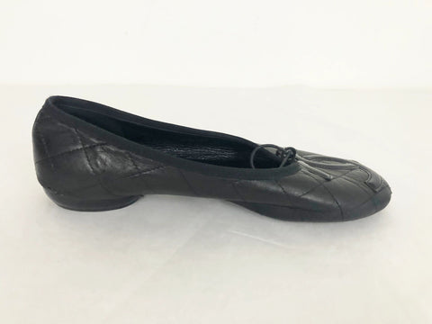 Chanel Quilted Cc Ballet Flats Size 38 It (8 Us) – KMK Luxury Consignment