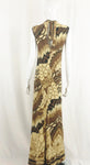 Printed Maxi Dress Size 38 Fr (S / 6 Us)