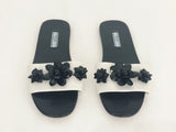 Prada Embellished Slides Size 39.5 It (9.5 Us)