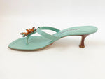 NEW Manolo Blahnik Embellished Sandal Size 39 It (9 Us)