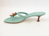 NEW Manolo Blahnik Embellished Sandal Size 39 It (9 Us)