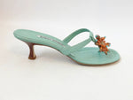 NEW Manolo Blahnik Embellished Sandal Size 39 It (9 Us)