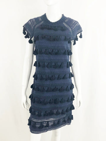 See By Chloe Tassel Accent Dress Size 4