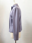 St. John Lilac Knit Jacket Size 8