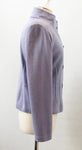 St. John Lilac Knit Jacket Size 8