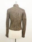 Burning Torch Leather Jacket Size S