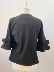 NEW Anne Fontaine Stretch Top Size 44 Fr (L / 12 Us)