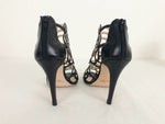 Oscar De La Renta Caged Sandal Size 37.5 It (7.5 Us) - (Also Available In Red In Size 8)