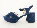 Prada Suede Platform Sandal Size 40 It (10 Us)