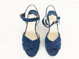 Prada Suede Platform Sandal Size 40 It (10 Us)