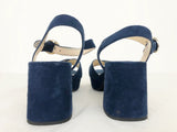 Prada Suede Platform Sandal Size 40 It (10 Us)