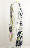 NEW Valentino Fringe Trim Maxi Skirt Size XS