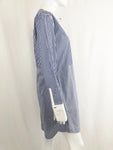 Elizabeth and James Striped Shirt Dress Size M