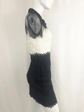 Sandro W/Lace Dress Size 4
