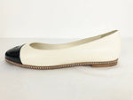 NEW Chanel Ballet Flats With Crystal Accent Size 41 It (11 Us)