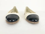 NEW Chanel Ballet Flats With Crystal Accent Size 41 It (11 Us)
