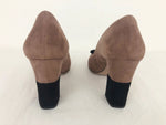 Prada Suede Two-Tone Pumps Size 38 It (8 Us)