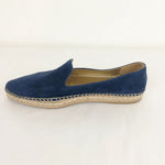 NEW Blue Suede Espadrille Size 40 It (10 Us)