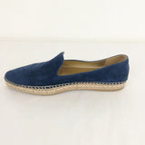 NEW Blue Suede Espadrille Size 40 It (10 Us)