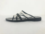 Salvatore Ferragamo Gancini Buckle Slides Size 8.5