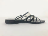 Salvatore Ferragamo Gancini Buckle Slides Size 8.5