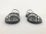 Salvatore Ferragamo Gancini Buckle Slides Size 8.5