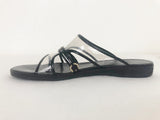 Salvatore Ferragamo Gancini Buckle Slides Size 8.5