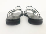 Salvatore Ferragamo Gancini Buckle Slides Size 8.5